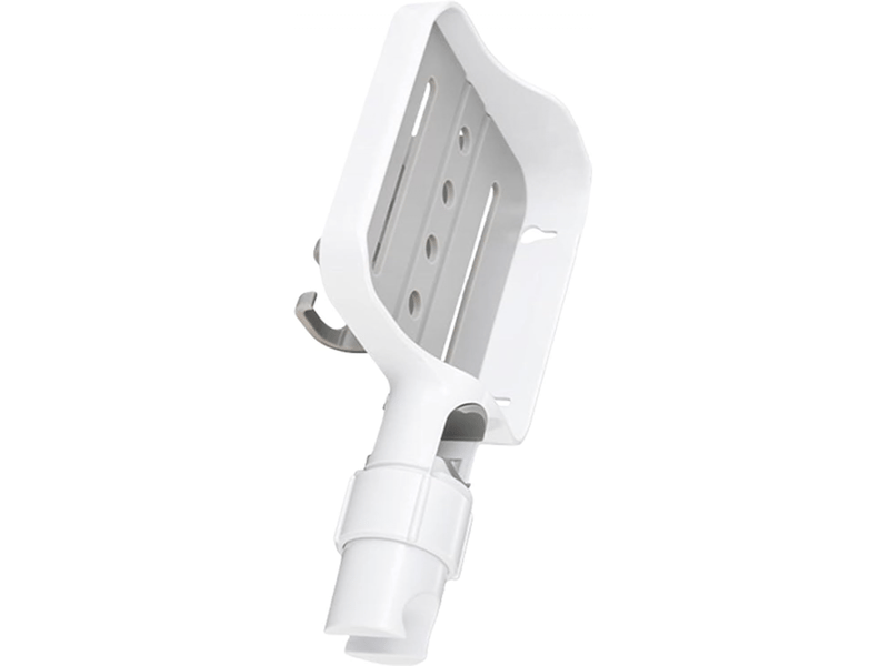  Rails réglables, support de pommeau de douche, porte-savon, porte-savon, support de douchette, blanc  - Conforama D