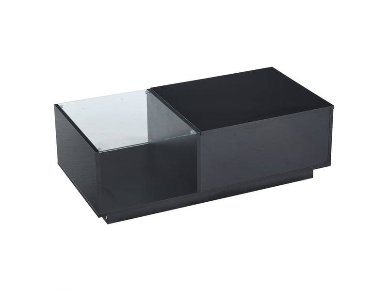  Table basse relevable 100 x 50 cm en panneau de particules  - Conforama R