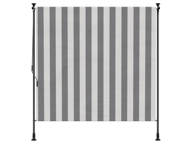  Store enrouleur, store roulant extérieur anthracite et blanc 100 x 270 cm cf47443  - Conforama C