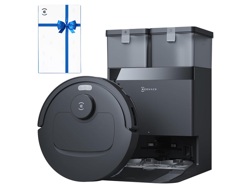  ECOVACS DEEBOT T30e Omni Set Robot Aspirateur Laveur, 25000Pa, ZeroTangle 3.0, Triple V,Station Omni 25000Pa, ZeroTangle 3.0 - Conforama A