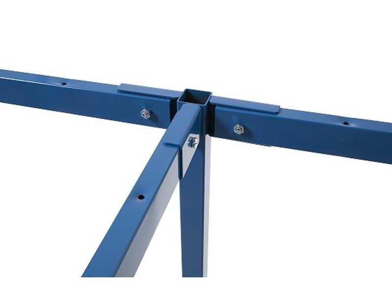  Table de travail provost 8 pieds - 3500 mm x 1200 mm x 1000 mm (mélaminé gris)  - Conforama E