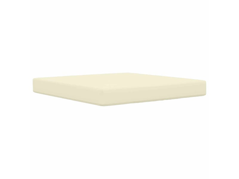  Coussin de canapé d'extérieur, coussin de chaise polyester crème 80 x 80 cm cf54082  - Conforama D