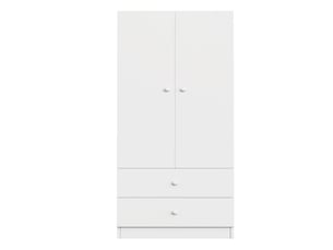 Armoire penderie avec 2 tiroirs 70 x 40 x 170 cm