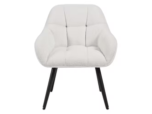 Fauteuil lounge moderne 1 place avec dossier, chaise d’appoint élégante pour salon