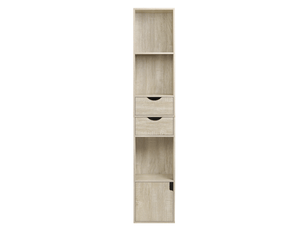 Bibliotheque coloris bois clair 3 étagère(s) BEAUNIV - 24 cm x 157.5 cm
