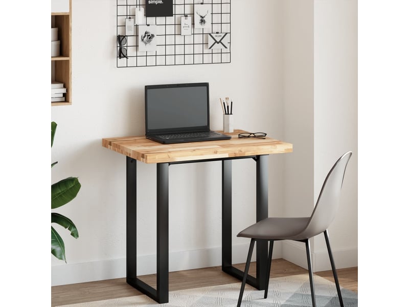 Dessus de meuble de salle de bain non traité bois d'acacia shl6547 - Conforama A