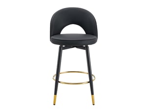 tabouret de bar  PANGIVO W3658P394382 - noir vendu Par paire