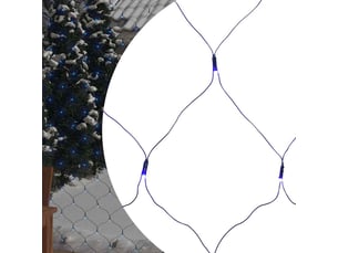 Filet lumineux bleu de noël 3x3 m 306 led intérieurextérieur