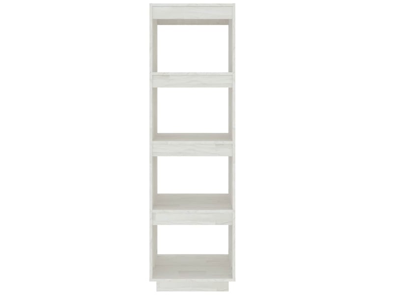  Bibliothèque, étagère de rangement blanc 40x35x135 cm pin massif  - Conforama E