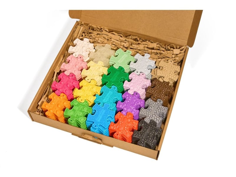  Set de nano puzzles sensoriels muffik - 200 pièces MFK-099-1 - Conforama B
