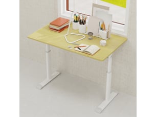 Bureau enfant FLORAGRACE 100 cm coloris bois clair