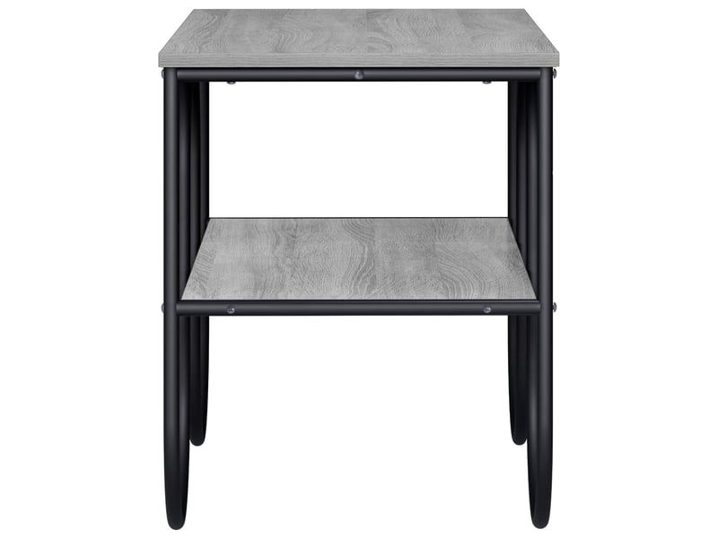  Meuble tv moderne, banc tv 80x40x50 cm sonoma gris bois d'ingénierie  - Conforama D