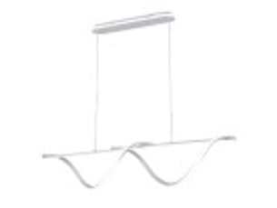 Fabrilamp house, suspension, moderne, led, 125 w, 5694 lm, 3000-4000-6000 k, blanc, 50-110 x 110 x 15 cm