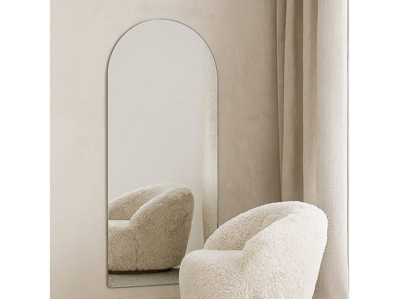  Miroir mural déco sarasota 193cm argent  - Conforama C
