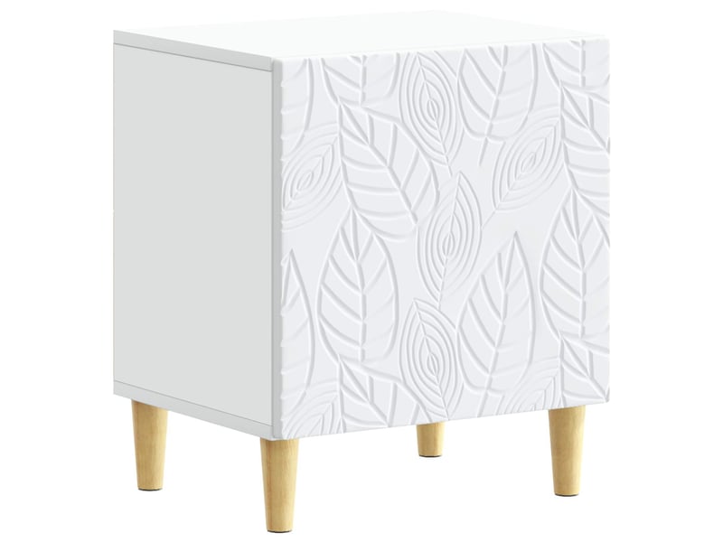  Table de chevet - cabinet de chevet - table de nuit 2 pièces blanc 43 x 34,5 x 50 cm  - Conforama C