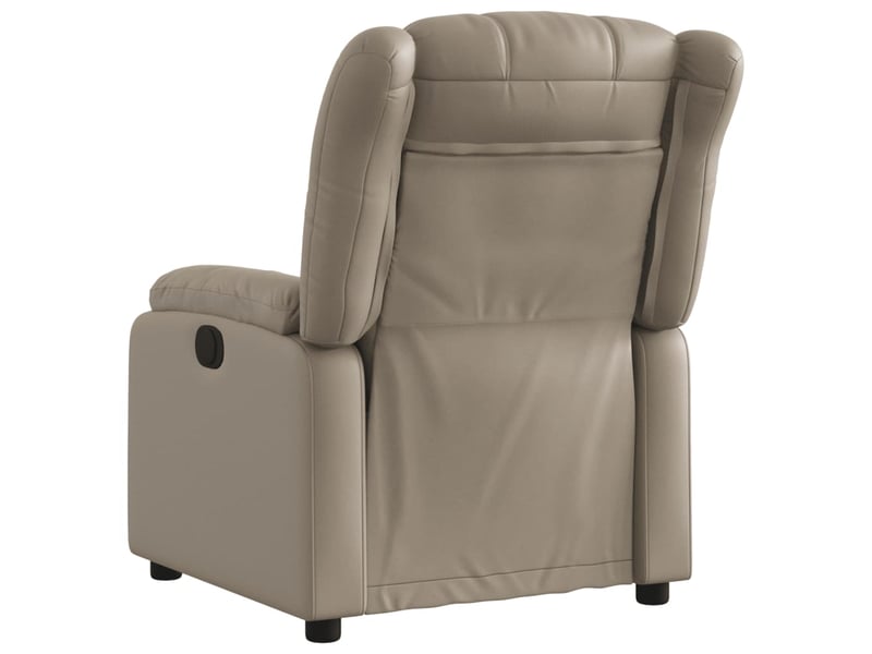 Fauteuil inclinable électrique, fauteuil relax salon cappuccino similicuir shl68489 - Conforama E