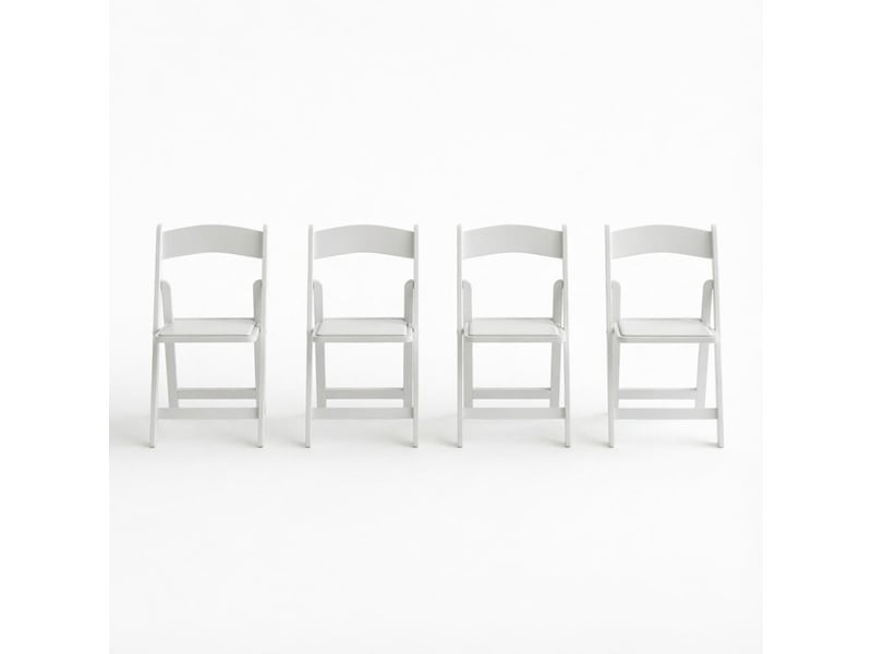  Chaises pliantes modèle klapp lot de 4, portables multifonctions intérieur extérieur  - Conforama A