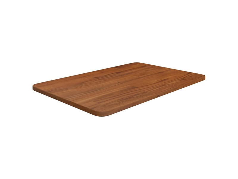  Comptoir de salle de bain, plan de travail marron foncé 60x40x1,5 cm bois traité cf65847  - Conforama B
