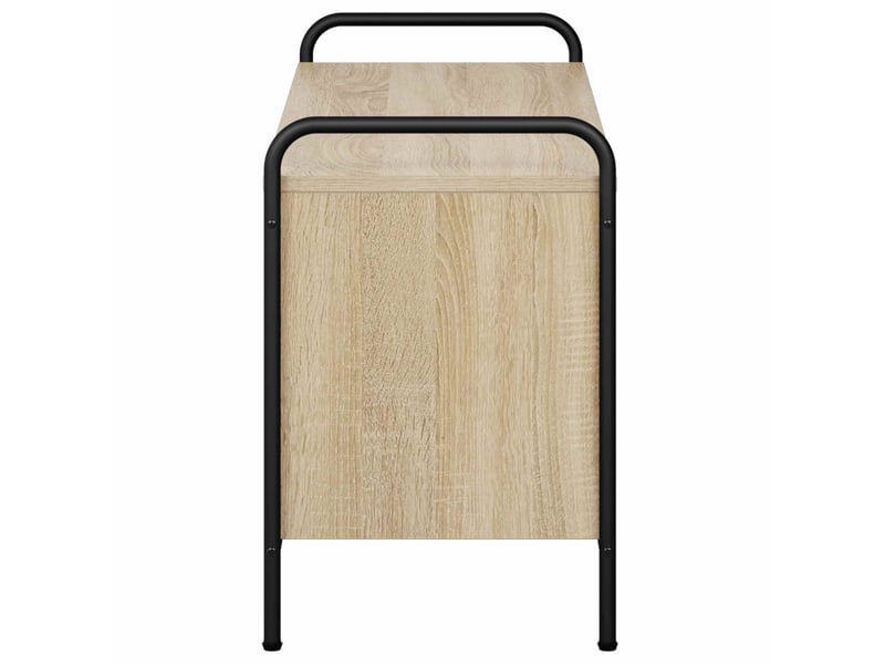  Meuble tv, banc tv 140x39,5x50 cm chêne sonoma bois d'ingénierie shl49386  - Conforama D