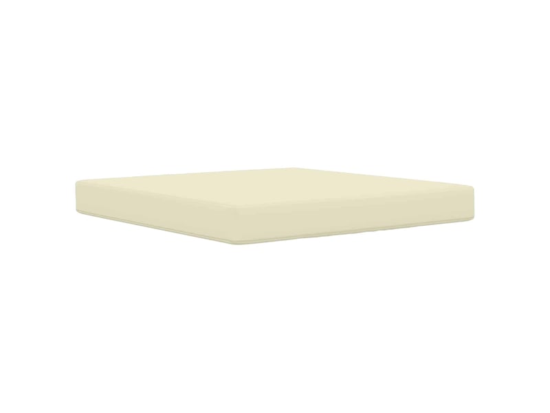  Coussin de canapé d'extérieur, coussin de chaise polyester crème 80 x 80 cm cf54081  - Conforama D
