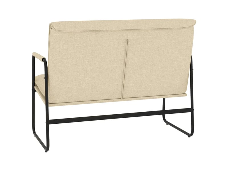  Banc d'entrée, banc d'intérieur crème 100x64x80 cm tissu  - Conforama E