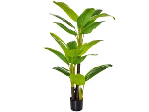 Plantes artificielles 150 cm en pot, bananier artificiel, décoration intérieure, bureau, plante décorative.