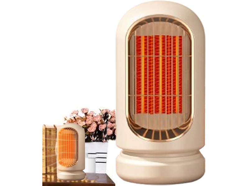  Petit chauffage d'appoint portable, chauffage de bureau silencieux, chauffage soufflant électrique portable, chauffage rapide pour les petits espaces, 400 w, blanc - qa002575 QA002575 - Conforama A
