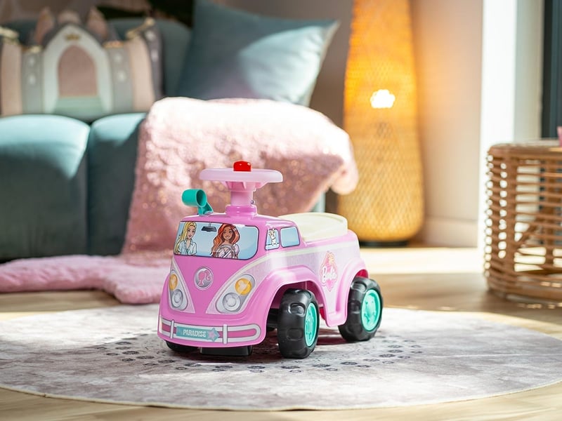  Porteur enfant van rétro barbie 1 à 3 ans - falk FAT700BB - Conforama B