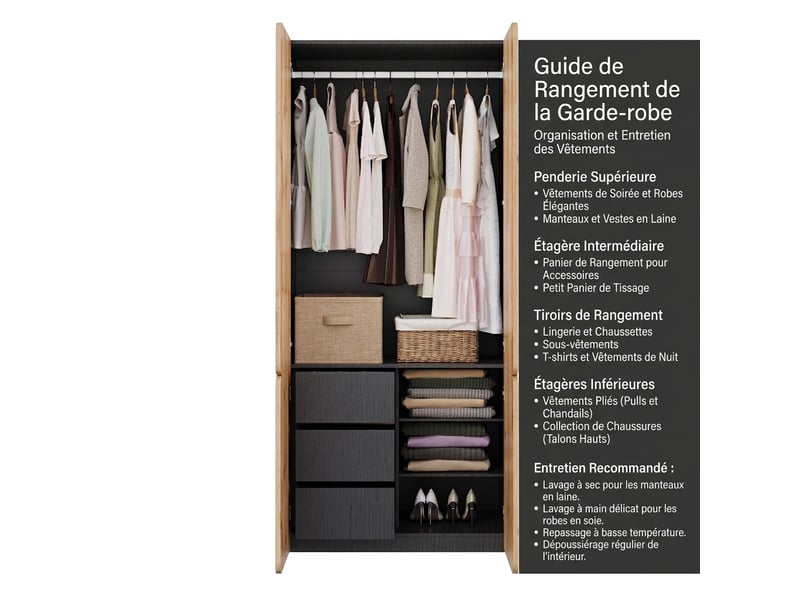  Armoire blanche 5 portes 200 cm avec led et verre strié  - Conforama E