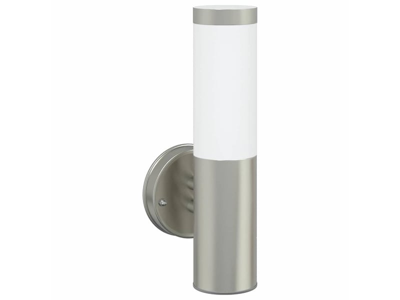 2 pièces applique murale extérieure argenté 15x7,5x33 cm shl79103 - Conforama D