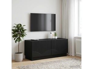 Meuble tv coloris noir 49 cm <strong></strong>  <strong></strong>