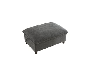 Pouf / repose pied HAVRYA gris