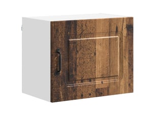 Meuble mural de cuisine | armoire de cuisine bois ancien 50x31x40cm