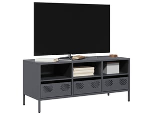 Meuble tv coloris gris 101.5 cm <strong></strong>  <strong></strong>