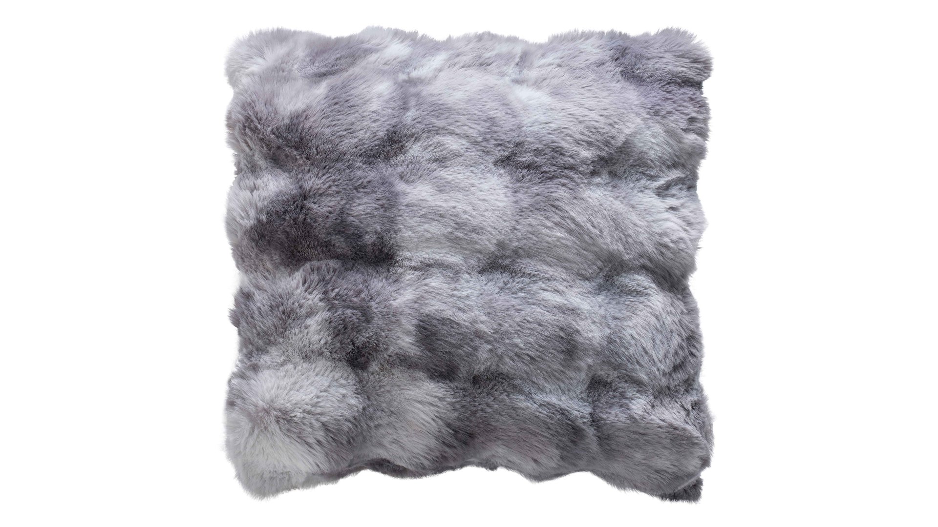 CONFORAMA Coussin 40x40 cm BUBBLY coloris gris