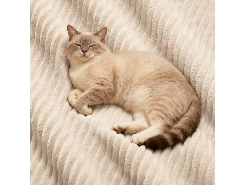  Canapé modulable en l 4 places 382x177x69 cm, sans montage, mousse 32d, assise profonde, en velours côtelé, beige  - Conforama E