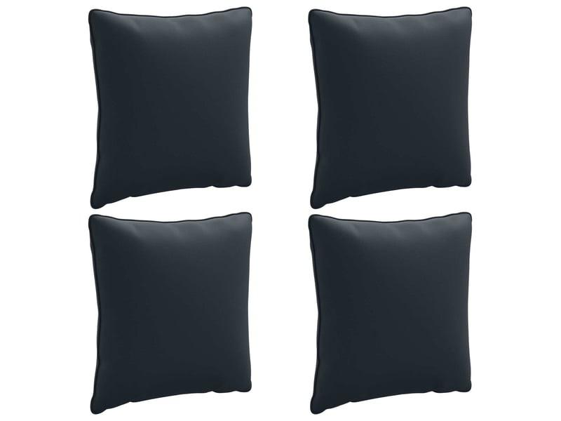  Lot de 4 coussins de dos, coussins de dossier putten 100 % polyester cf59424  - Conforama A