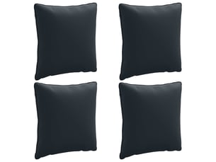 Lot de 4 coussins de dos, coussins de dossier putten 100 % polyester cf59424