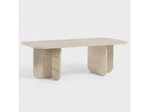 Table basse  coloris beige AHD AMAZING HOME DESIGN 