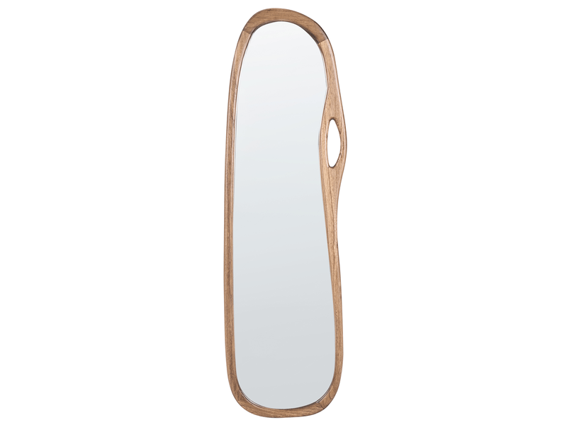  Miroir corbarieu 45 cm 159 cm bois de paulownia marron  - Conforama A