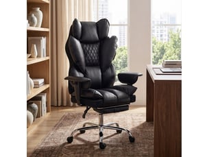 Fauteuil de bureau <strong>FLORAGRACE</strong> <strong></strong> avec assise réglable en hauteur