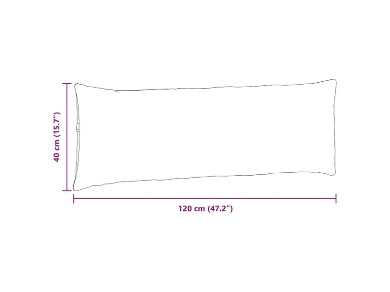  Lot de 2 coussins de canapé, coussins décoratifs tissu noir 120 x 40 cm cf58906  - Conforama E