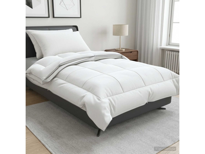  Ensemble de couette et d'oreiller 3 pcs - duvet 155x220 cm 4 saisons  - Conforama B