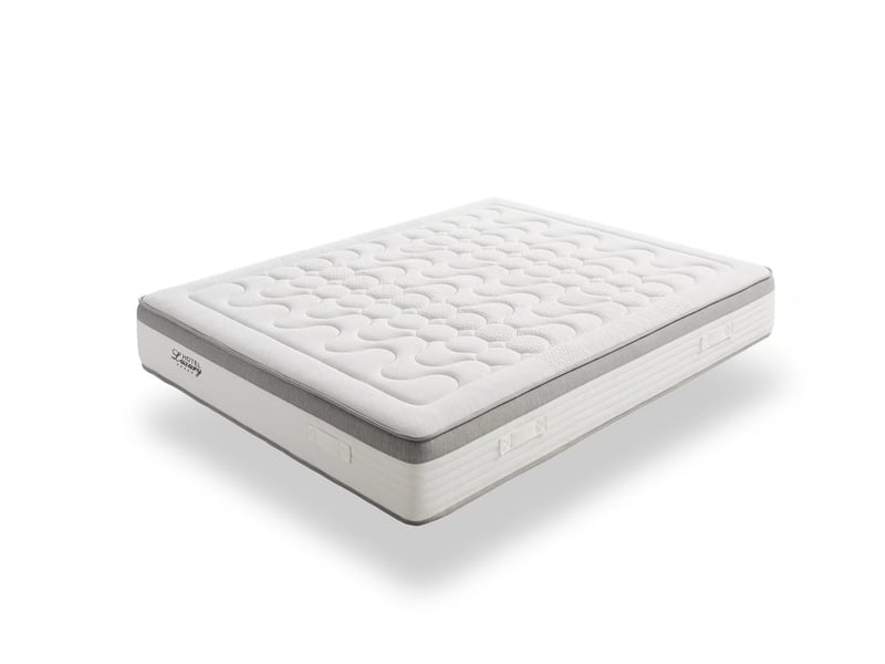  Matelas hybride à ressorts ensachés hotel 5 étoiles - mi-ferme, mémoire de forme gel 5 cm, ressorts ensachés 8435720070958 - Conforama A