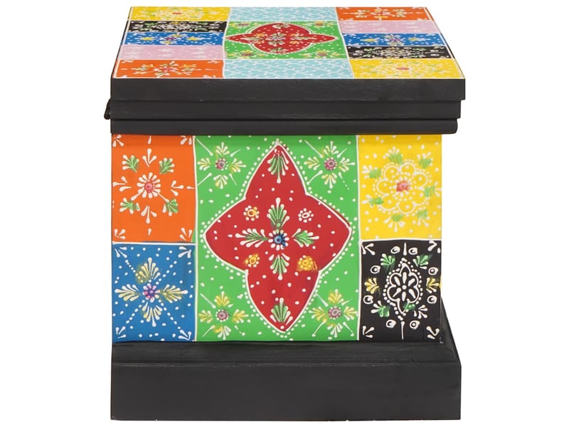  Boîte de rangement, coffre de rangement multicolore 40x30x30 cm  - Conforama C