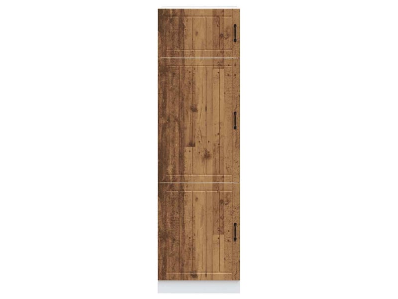  Meuble de rangement, armoire de cuisine lucca vieux bois bois d'ingénierie  - Conforama C