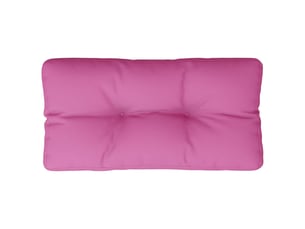 Coussin de palette, coussin de chaise, coussin de canapé rose 70x40x12 cm tissu cf55433