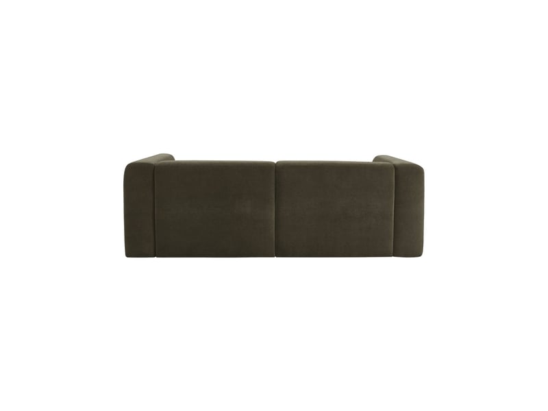  Canapé 3 places tissu kaki - kosmo  - Conforama C