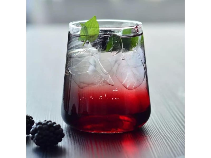  Lot de 6 verres à eau, gin et jus – transparents, 380 ml  - Conforama C