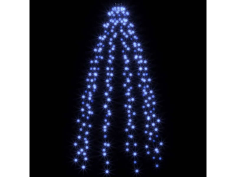  Guirlande lumineuse d'arbre de noël 250 led bleu 250 cm  - Conforama E
